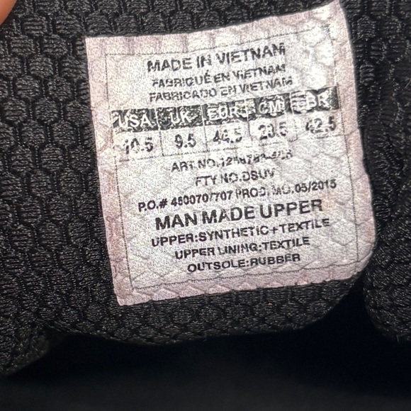 Men’s Under Armour Charged Bandit Blue White Athletic Running Shoes size 10.5 - Picture 10 of 10